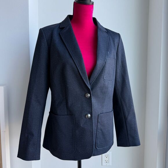 Tommy Hilfiger navy blue two button blazer - Picture 1 of 5